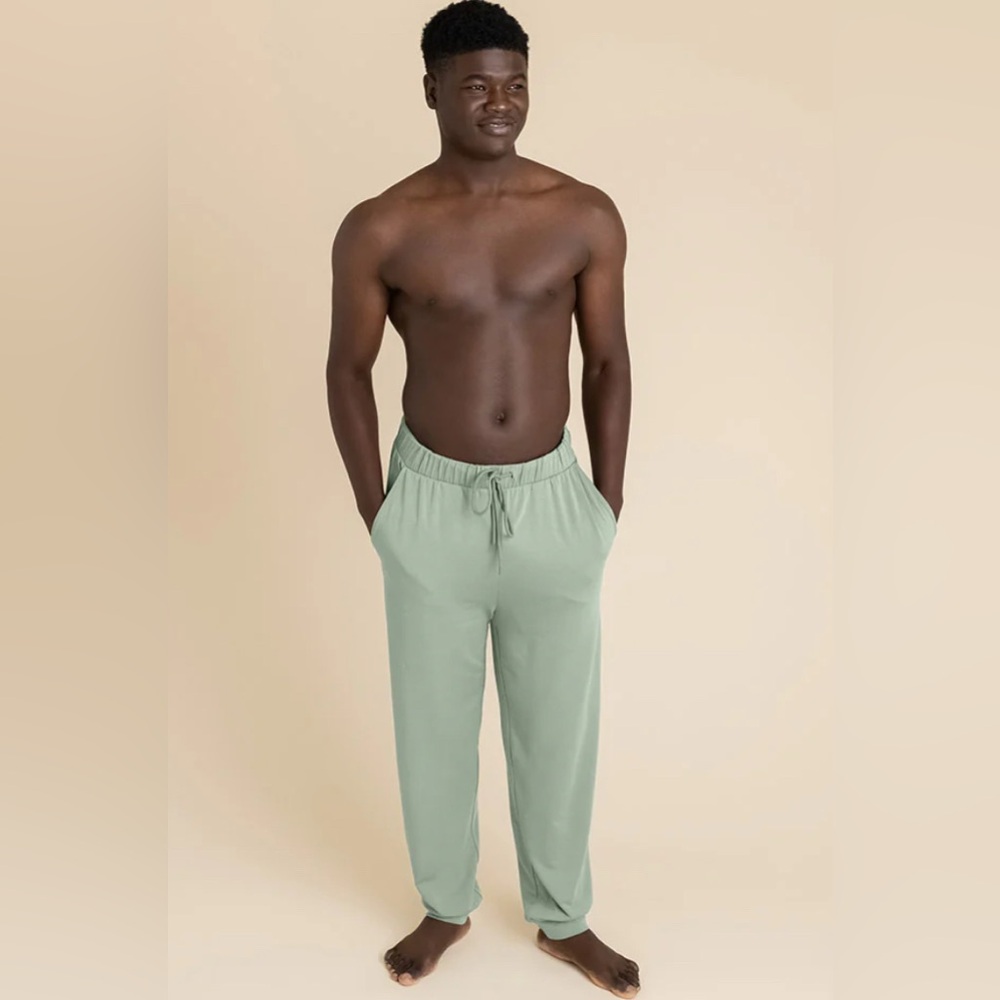 Posh Peanut Men’s French Terry Joggers-new in packaging! Soft jade
